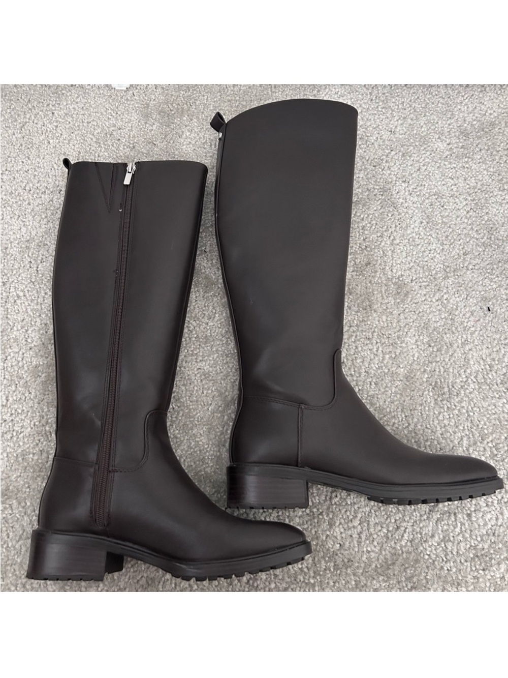 Nine West Dark Brown Riding Boots